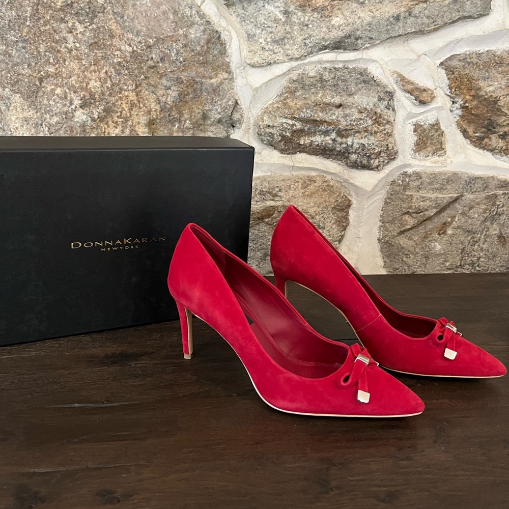 Donna Karan Red Women's Heels